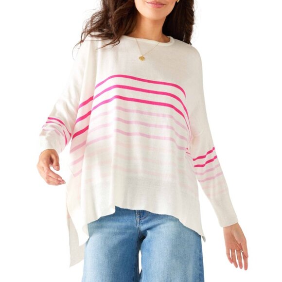 Mersea Amour Sweater In Pink Stripe - Size OS - Picture 1 of 3